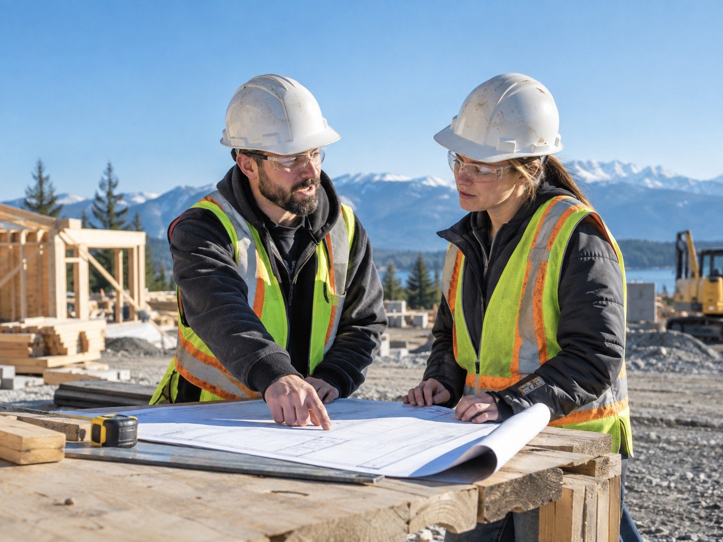 Skilled labour for industrial projects